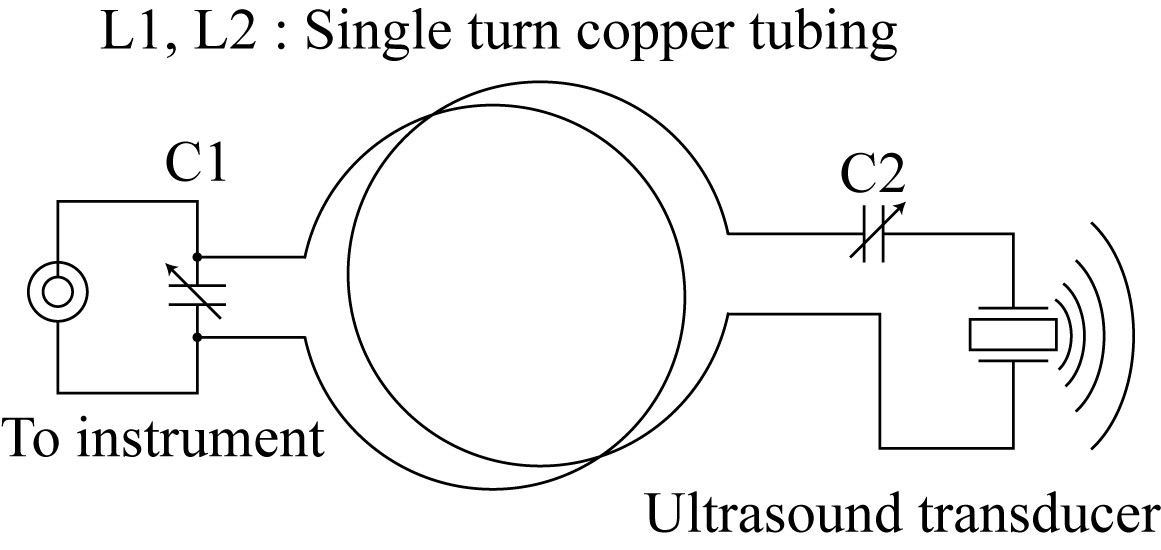 Ultrasound coupler schematic