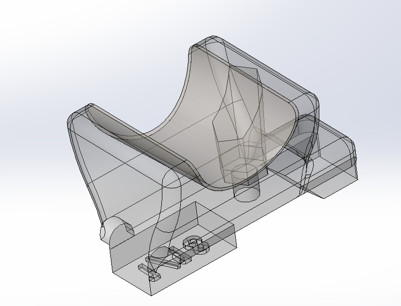 Bracket transparent view 1